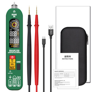 Testeur de fuite numérique BSIDE S8, multimètre, détecteur de tension, de condensateur et de température rechargeable, pour usage domestique - Product Image 2