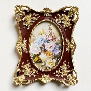 Wholesale Mini Gold Small Photo <strong>Frame</strong> Shooting Props Nail Enhancement Earrings Pendulum Shooting Props <strong>Other</strong> Photo <strong>Frame</strong> - Product Image 2