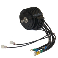 Promotie! 48V 72V 96V 10KW Bldc Elektrische Motorfiets Motor Elektrische Auto Conversie Kit Van Golden Motor