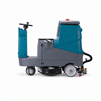Mesin Pembersih Lantai Zoyon ZY-D7 4800 ㎡ Lebar Pembersihan 810mm Tangki Air Besar untuk Mal, Gudang, Stasiun