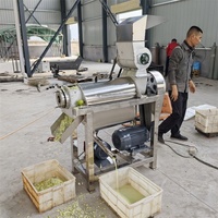 Fabrieks prijs fruit spiraalpers sapcentrifuge fruitpulp pers schroefextractor met lage prijs