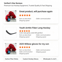 Bâton de hockey sur glace 100% carbone, tailles SR JR YTH, bâton de hockey monobloc pour l'entraînement et les matchs