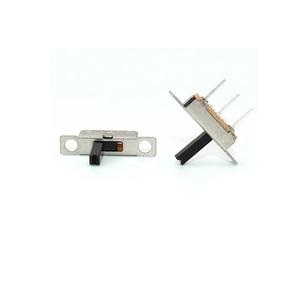 Interrupteur à bascule SS-13D08 (1P3T) 4 broches 3 vitesses avec trou fixe, connecteur pour jouets, interrupteur d'alimentation, prise d'usine - Product Image 1