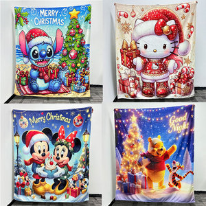 3000 + Thiết Kế Phim Hoạt Hình Nhân Vật KT Mèo Động Vật Bé Chăn Khuyến Mại Kinh Doanh Quà Tặng Tùy Chỉnh Thăng Hoa In Ném Chăn - Product Image 5