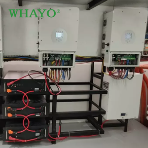 Sistema de Energía Solar Fotovoltaica Whayo de 15KW, 20KW, 25KW, 30KW, Sistema de Almacenamiento de Energía Híbrido de 50KW, 80KW para Uso Residencial - Product Image 6