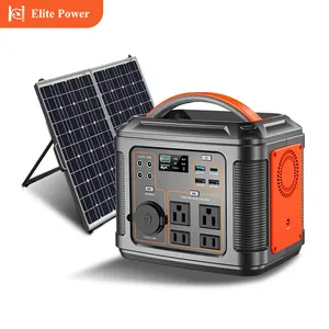 Générateur d'énergie solaire d'usine chinoise pour l'alimentation de secours à domicile station d'alimentation portable de charge extérieure 300W Travel Essential
