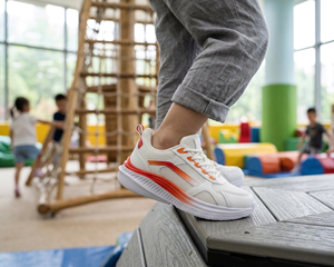 Semelle extérieure de chaussure de course en EVA légère, écologique et à rebond élevé, avec design ergonomique en forme de rocker - Product Image 3