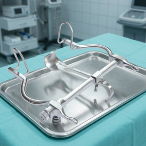 Espéculo ginecológico de acero inoxidable, juego de instrumentos manuales para cirugía, certificado CE Clase I por Grip Surgical - Product Image 2