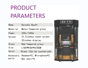 Mini KTV cabine, Machine de karaoké, pour aire de jeu intérieure, Bar, maison, Mini KTV - Product Image 3