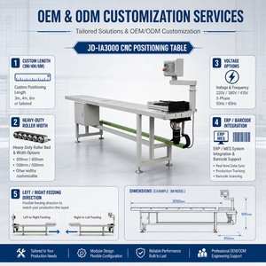 JUNDE Heavy Duty High Precision 3000mm CNC Positioning Frame <b>for</b> Panel Furniture Cutting Machining - Product Image 6
