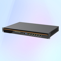 Routeur Mini PC 1U Firewall Server avec 4 ports SFP+ PoE 10G 2.5Gb, VPN, Super Soft, Mikrotik X86 Pfsense avec 4 SPF