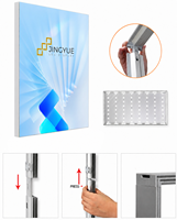 Fournisseur Professionnel OEM – Boîte à Lumière SEG Murale Lumineuse en Aluminium, Plastique et Acier Composite avec Bande LED pour Menu de Restaurant