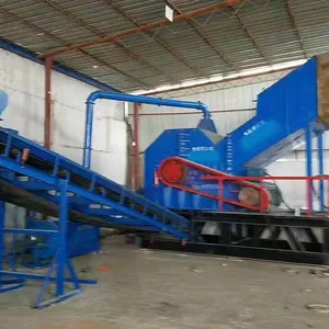 Waste Treatment MachineMetal Scrap Recycling Equipment Iron Scrap Crusher Scrap Metal Recycling Shredder Waste Radiator Shredder