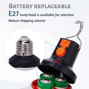 Nhà Máy Bán buôn sạc LED khẩn cấp ánh sáng bóng đèn 5V IP65 IK08 đánh giá 30 Wát cho cắm trại làm từ nhựa - Product Image 4