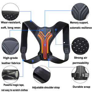 Fascia Regolabile per Clavicola Invisibile Sotto i Vestiti, Design Ergonomico, Correttore <span class=keywords><strong>di</strong></span> Postura per Adolescenti, Supporto Posturale a Forma <span class=keywords><strong>di</strong></span> 8 - Product Image 2