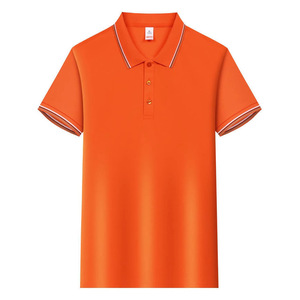 Polo à manches courtes blanc en polyester Oxford pour usage quotidien, uniforme de travail pour la restauration, uniforme de classe GJ18-2601 - Product Image 4