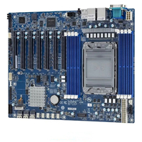 Carte mère de serveur GIGABYTE MU72-SU0, socket unique LGA4189, 8 emplacements DIMM DDR4, 7 PCIe4.0 X16 pour serveur GPU à socket unique