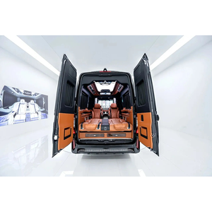 Actualización de Lujo para Interiores y Exteriores con Estilo Ejecutivo para Kit de Conversión de <span class=keywords><strong>Furgoneta</strong></span> Sprinter Vito, <span class=keywords><strong>Accesorios</strong></span> de Cuero y PVC - Product Image 1