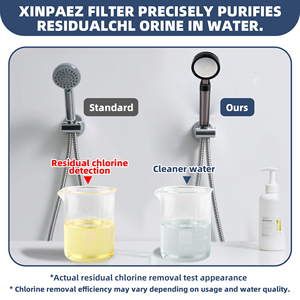 Testa doccia palmare ad alta pressione a pioggia con filtro <span class=keywords><strong>per</strong></span> il risparmio idrico <span class=keywords><strong>per</strong></span> il <span class=keywords><strong>bagno</strong></span> accessori <span class=keywords><strong>per</strong></span> il rubinetto - Product Image 3