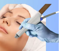 Appareil de beauté non invasif 2 en 1 pour microdermabrasion à jet d'eau et peeling cutané