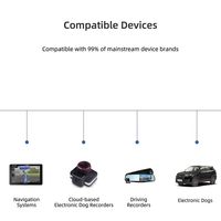 Kit de Cableado Certificado para Cámara de Coche con Cable C-Buck de Núcleo de Ferrita 12V/24V a 5V 3A y Protección de Corte por Bajo Voltaje de 4 Niveles