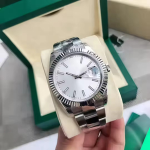 Montre de luxe 41 mm, mouvement automatique 3235, plongeur, analogique, cristal saphir, acier inoxydable 904L, aiguilles classiques, montre-bracelet, calendrier - Product Image 3