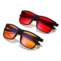 Lunettes de jeu E-sport DL, verres rouges pour PC, UV400, anti-reflets, monture intégrale