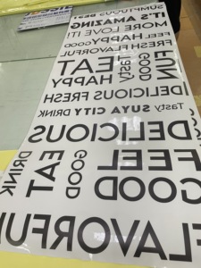 Static Cling Decals <b>Vinyl</b> Sticker Set for Home Decoration Decorative Window Print - Product Image 3