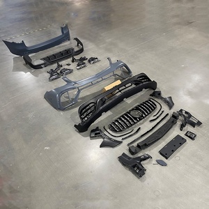 Kits de carrosserie de pare-chocs de voiture GLC63 pour <span class=keywords><strong>mercedes</strong></span>-benz <span class=keywords><strong>GLC</strong></span> X253 2015 2016 2017 2018 <span class=keywords><strong>2019</strong></span> GLC200 GLC250 GLC300 upprgade GLC63 - Product Image 2