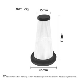 Filtro HEPA di Ricambio Compatibile <span class=keywords><strong>con</strong></span> <span class=keywords><strong>Aspirapolvere</strong></span> Senza Fili Trucozie T350, Parti di Ricambio e Accessori - Product Image 5