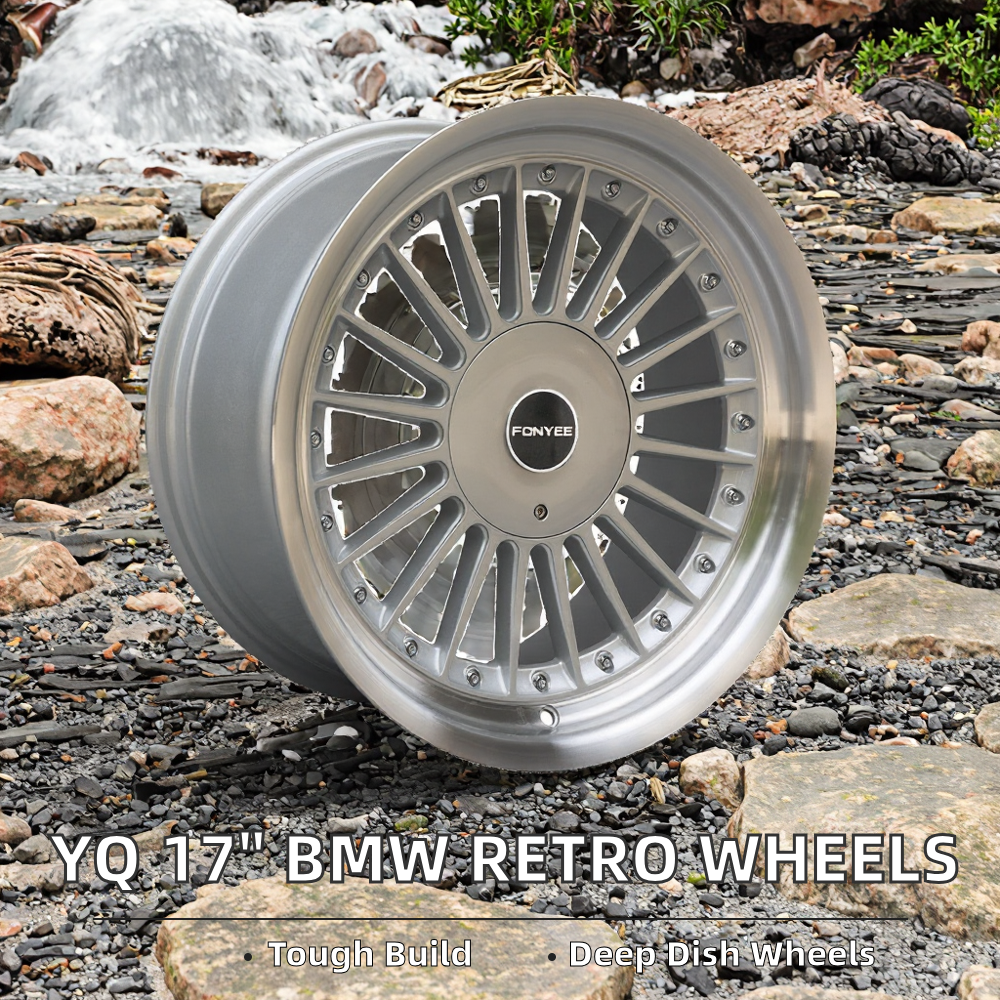 114.3mm PCD Alloy Wheels for BMW Classic Deep Dish 17 Inch Stage