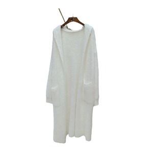 <span class=keywords><strong>Cappotto</strong></span> 2025 in maglia di peluche Cardigan oversize con cappuccio da <span class=keywords><strong>donna</strong></span> con tasca (mantello invernale foderato in pelliccia sintetica) - Product Image 5