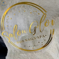 Enseigne personnalisée pour salon de coiffure, logo lumineux 3D, signalétique intérieure, panneau mural intérieur, enseigne en acrylique rétroéclairée pour la réception de bureau