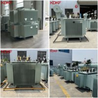Transformador Trifásico de Inmersión en Aceite MV HV 6KV 480V 60Hz Mejor Precio Sistema de Distribución IEEE CE ONAN KNAN