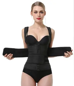 Corset Slimming Shaper Latex eo huấn luyện viên Tummy kiểm soát Shaper và hình dạng mặc dệt người lớn dày cơ thể liền mạch Shaper tráng