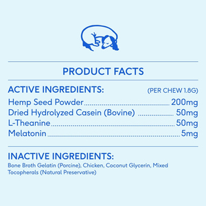 Integratore per Animali Domestici a Marchio Privato a Prezzo di Fabbrica, Snack Calmanti alla Canapa per Cani, Aiuto Antiansia - Product Image 3