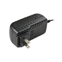 Adaptateur secteur mural AC/DC 21,6W 12V 1,8A avec prise interchangeable US EU UK AU, prise DC 5,5*2,1mm, OVP OCP SCP, pour CCTV, LED, humidificateur, CE FCC RoHS OEM