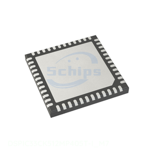 Composants électroniques embarqués DSPIC33CK512MP405T-I_M7 à 48 broches VFQFN avec contacts apparents, en stock - Product Image 1