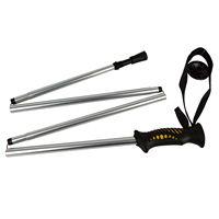 Señal de advertencia de seguridad para el personal, accesorio plegable con revestimiento de acero inoxidable, núcleo T7075, cuerpo de aluminio B06