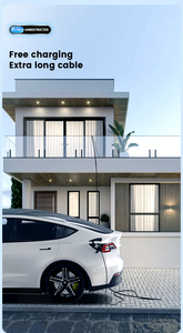 7kw 32a लचीला v चार्जर, यात्रा के लिए पोर्टेबल, टाइप 2 यू मानक, अच्छी गुणवत्ता, कारखाने एजेंट मूल्य - Product Image 6