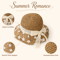 Sombrero de Piel Sintética Estilo Coreano, Ajustable y Portátil, para Mujer, Ideal para Vacaciones en la Playa, Protección Solar, Pesca, Verano