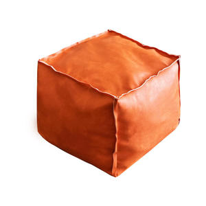 Sgabello contenitore in pelle cerata per soggiorno, ideale per persone che apprezzano il comfort, per riporre <span class=keywords><strong>vestiti</strong></span>, trapunte e oggetti vari, utilizzabile anche come seduta. - Product Image 5