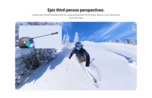 Soporte para Bastón de Esquí <span class=keywords><strong>Insta360</strong></span>, Accesorios Originales para Insta 360 X4 X3 / Ace Pro / X2 / ONE RS / GO 3, <span class=keywords><strong>Palo</strong></span> Selfie para Esquiar - Product Image 4