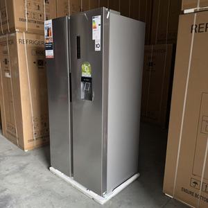 <span class=keywords><strong>Réfrigérateur</strong></span> distributeur d'eau électrique double porte en acier inoxydable, sans givre, avec écran LED, capacité 691L, le plus vendu, économe en énergie - Product Image 1