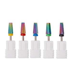 Broca de carburo cónico 5 en 1 para uñas, fresa para manicura, eliminación de Gel acrílico, herramienta de accesorios para uñas - Product Image 1