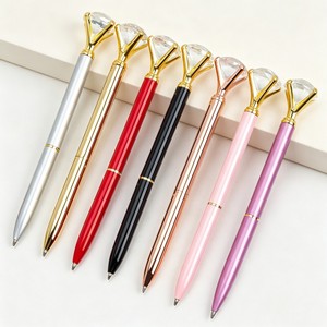 <span class=keywords><strong>Stylo</strong></span> à bille diamanté 1,0 mm personnalisé, promotionnel, de haute qualité, à écriture fluide, vente en gros, best-seller - Product Image 3
