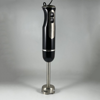 Mixeur Plongeant Multifonction 400W 3-en-1 : Hachoir, Mixeur et Batteur à Œufs, Lames en Acier Inoxydable, 2 Vitesses, pour Cuisine et Pommes de Terre