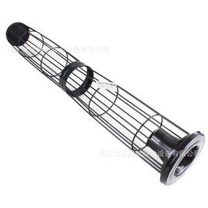 Jaula para bolsas colectoras de polvo Jiuzheng Tongming, alambre de 3.5mm, 8 hilos de acero al carbono o acero inoxidable para sistema de limpieza de sacos filtrantes - Product Image 1