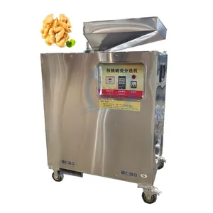 Nouvelle ligne machine de craquage décortiqueur noyau de noix macadamia machine de craquage de noix