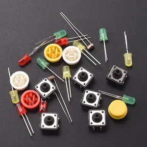 Kit de Iniciación en Electrónica Inteligente para Arduino Uno R3, Mini Placa de Pruebas, LED, Cable de Puente, Botón - Product Image 3